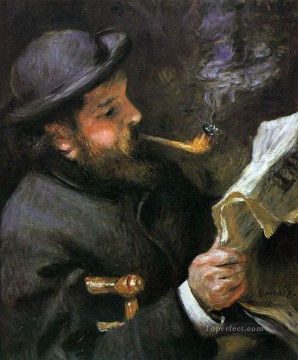  Reading Works - claude monet reading Pierre Auguste Renoir